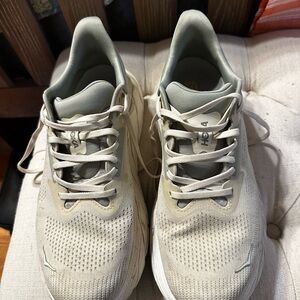 Hoka One One Athletic Shoes in Light Gray